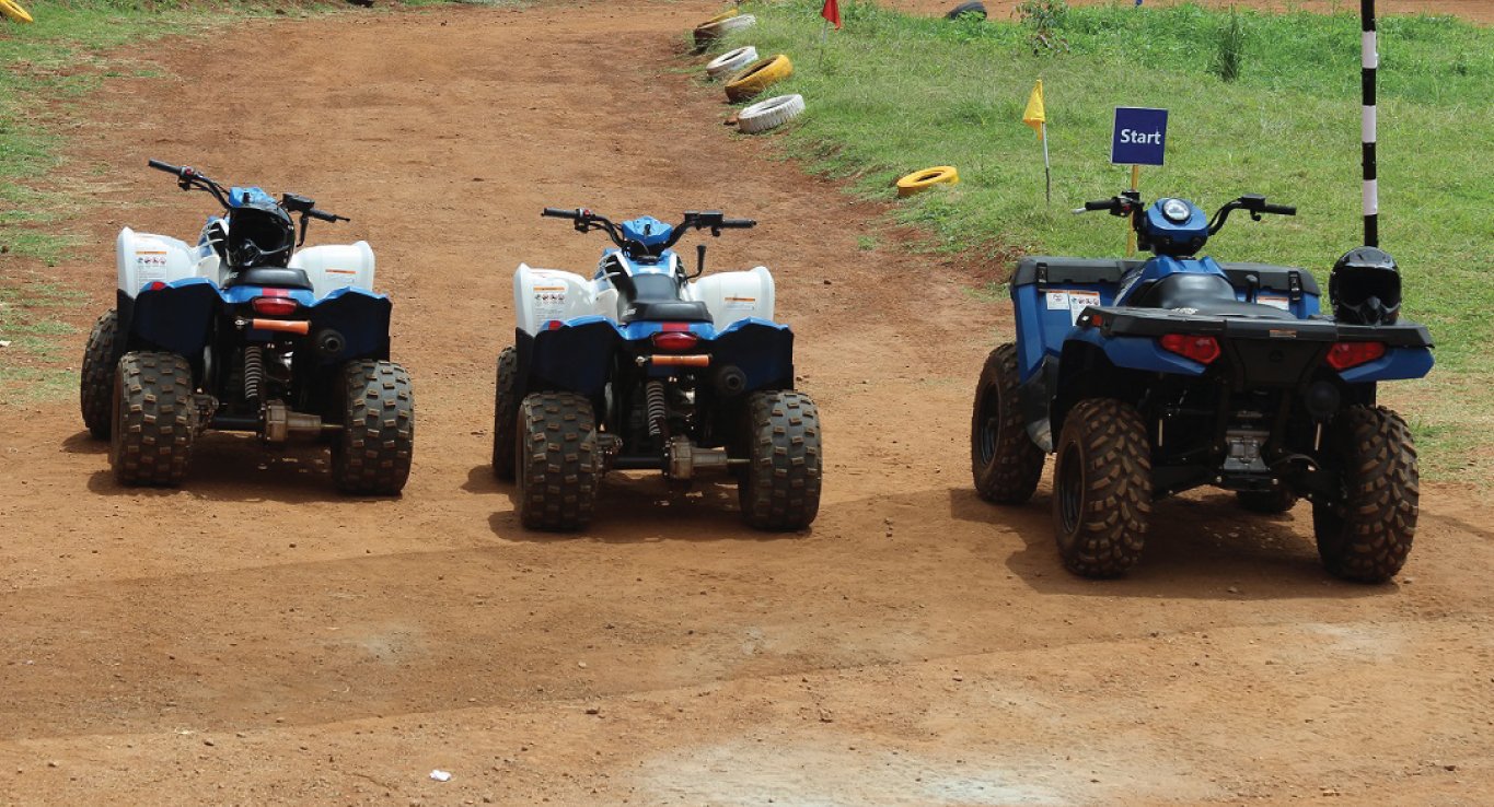 ATV Tracks Setup in India