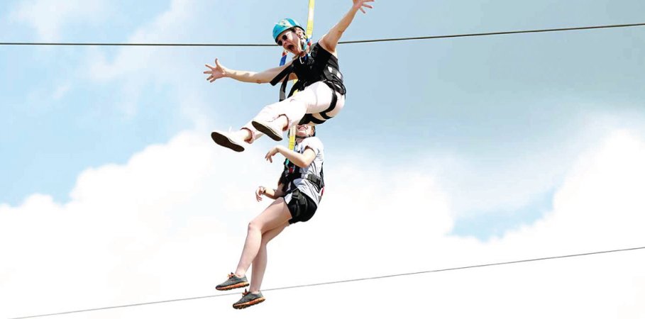 Indoor zipline Setup in India