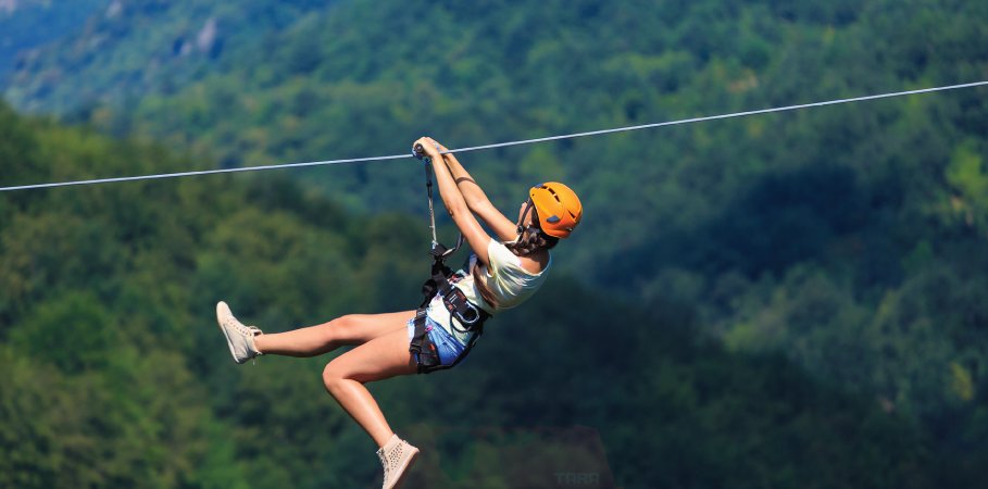 Mega Zipline Setup in India