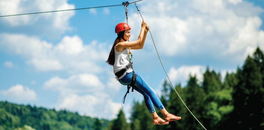 Mega Zipline Setup in India