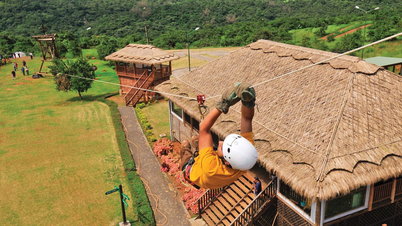 Mega Zipline Setup in India