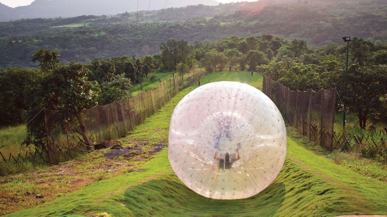 Zorbing in India