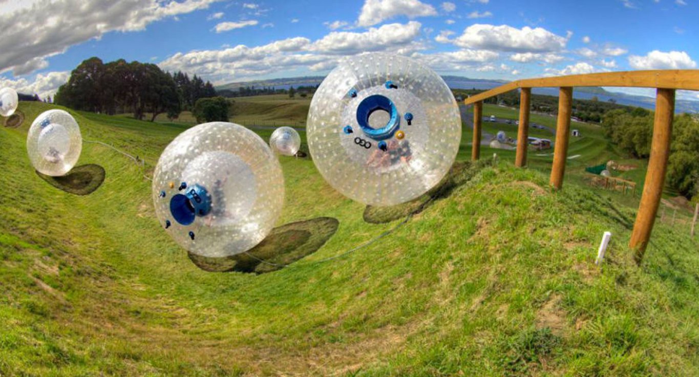 Zorbing in India